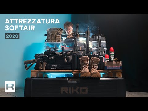 Eccovi tutta la mia Attrezzatura da Softair!