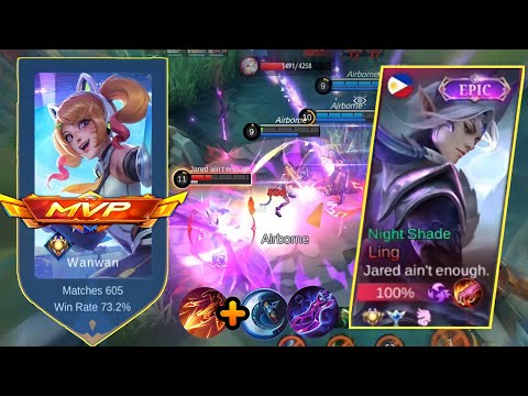 KING WANWAN VS PRO LING FULL COUNTER ( intense match🔥 ) |  -Wanwan Tiktok