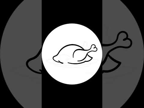 Full Drawing Guide on my channel🎨 | Easy Turkey Drawing #howtodraw #drawingtutorial #doodle