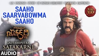 Saaho Saarvabowma Saaho Full song || Gautamiputra Satakarni || Balakrishna, Shriya Saran