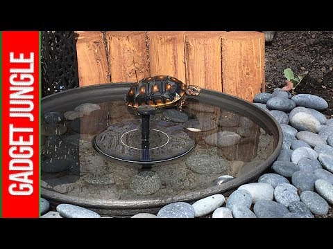 Solatec Solar Fountain Review - The Best Solar Water Pump Of 2023