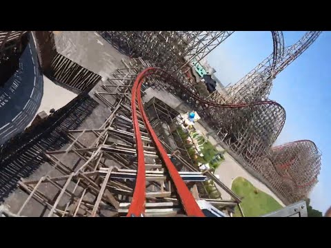 Zadra INSANE Hybrid Roller Coaster 4K POV! | Energylandia Poland [No Copyright]