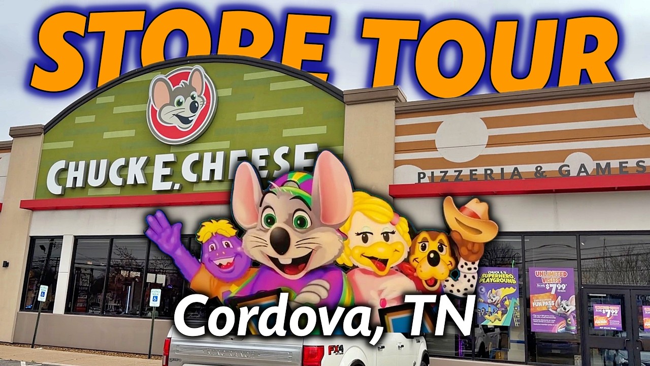 TOUR: Cordova, TN Chuck E. Cheese Pizzeria & Games