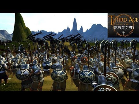 WITCH KING MOVES TO RECLAIM MOUNT GUNDABAD (Team Battle) - Third Age: Total War (Reforged)