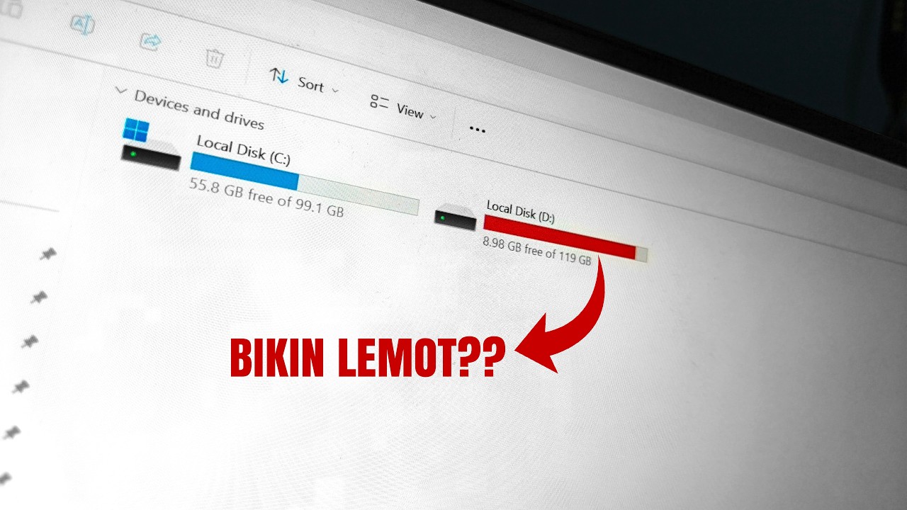 SSD PENUH = LEMOT | Fakta atau Mitos?