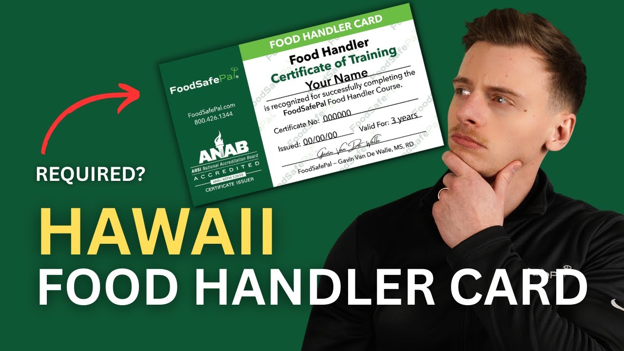 Hawaii Food Handler Card | Online Training & Test