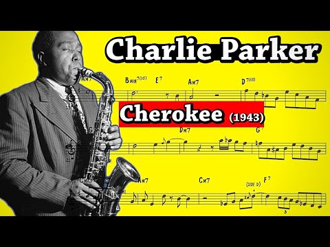 The Only Bebop Solo You NEED to Know | Charlie Parker - Cherokee solo Transcription (1943)