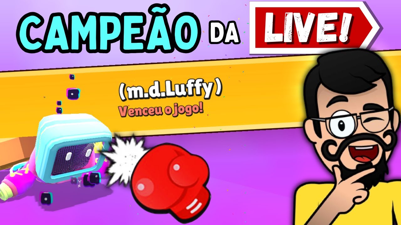 AGORA JOGUE STUMBLE GUYS AO VIVO LIVE