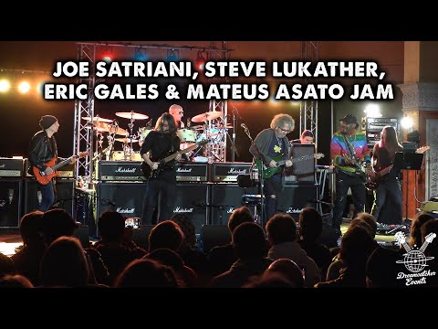 Joe Satriani, Steve Lukather, Eric Gales & Mateus Asato Epic Jam Session!