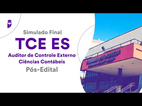 Simulado Final TCE ES – Auditor de Controle Externo – Ciências Contábeis – Pós-Edital – Correção