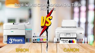 Epson EcoTank ET-3950 vs Canon Megatank G3290:Real-World Comparison Ink Tank Printers