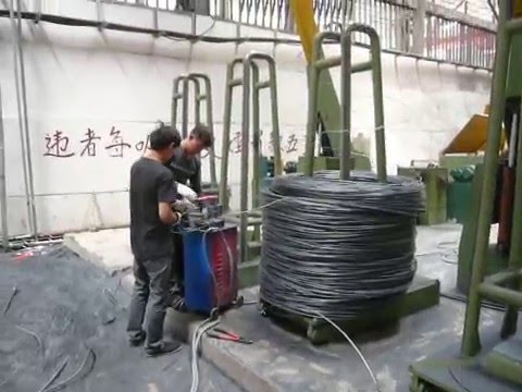 hydraulic wire pay-off