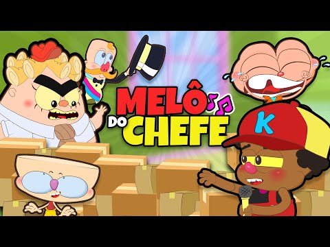 Capa de Mongo e Drongo apresentam MÚSICA: O Melô do Chefe (Eu só Quero) - Música infantil em Desenho animado