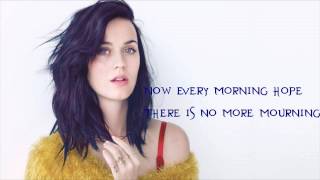 Katy Perry - By The Grace of God ( Lyric Video)