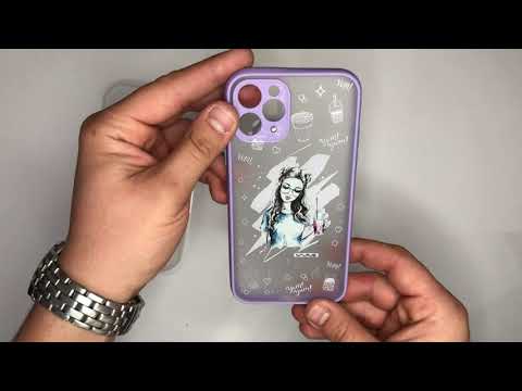 Чехол для Apple Iphone 11 Pro фиолетовый - фото 1 - id-p2832928795