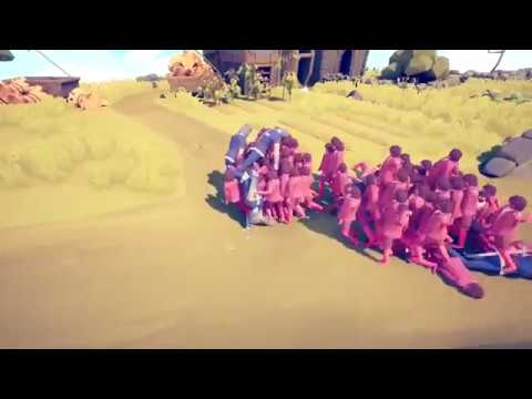 HALF-LING ARMY VS MEDIEVAL KNIGHTS!! Totally Accurate Battle Simulator - Tabs