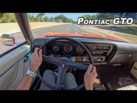 1969 Pontiac GTO Judge - The 400ci American V8 You Need to Hear (POV Binaural Audio)