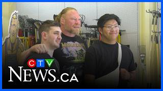 Saskatchewan’s Brock Lesnar draws big crowd at meet-and-greet