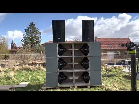 Calage Système MTH-4654 et RCF 4PRO 6001-A