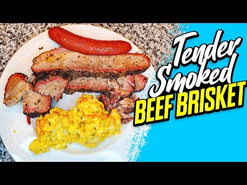 How To Cook Tender Smoked Beef Brisket Every Time || A...