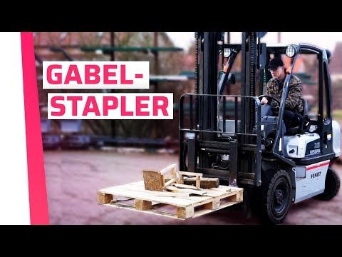 Lehrling VS. Gabelstapler