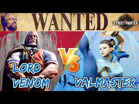 MULTI GAME MASTERY! Lord Venom (JP) vs Valmaster (Chun Li, Kimberly) FT7 - WANTED