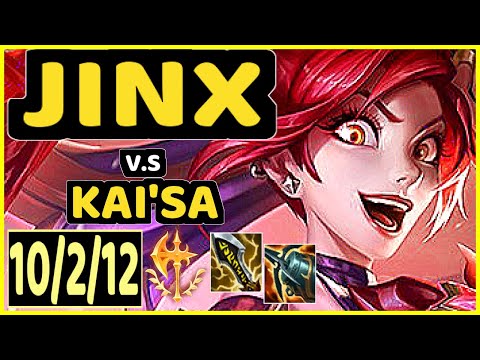 TRIGGER (JINX) vs KAI'SA - 10/2/12 KDA BOTTOM ADC CHALLENGER GAMEPLAY - KR