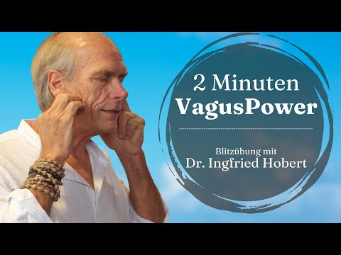 In 2 minutes to a strong vagus nerve - lightning exercise with Dr. Ingfried Hobert