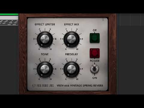 Fuse Audio Labs VREV 666 Vintage Spring Reverb