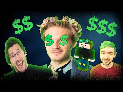 How Much Money Do Big Youtubers Make? (Pewdiepie, Markiplier, etc)