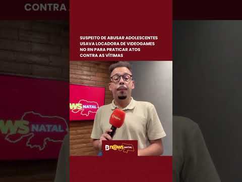 Suspeito de abusar adolescentes usava locadora de videogames no RN para praticar atos