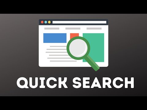 Admin Quick Search for OpenCart