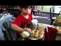 Carson Kya Pig Pen Eat Pizza