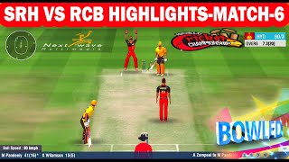 IPL 2021-Match 6  Sunrisers Hyderabad vs royal challengers Bangalore SRH VS RCB Wcc2 Gameplay IPL 2021-Match 6  Sunrisers Hyderabad vs royal challengers Bangalore SRH VS RCB Wcc2 Gameplay