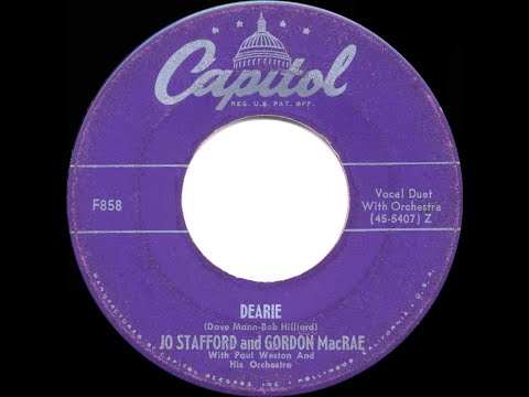 1950 HITS ARCHIVE: Dearie - Jo Stafford & Gordon MacRae