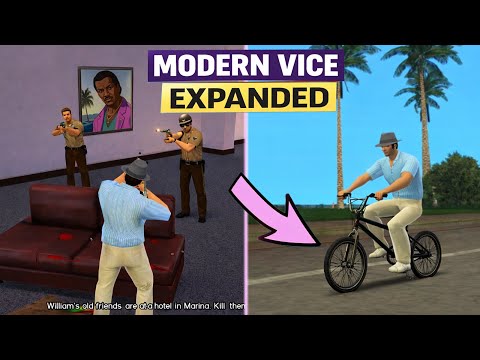 GTA Vice City EXPANDED - BMX, Taxi Travel & New Missions (Part 4)