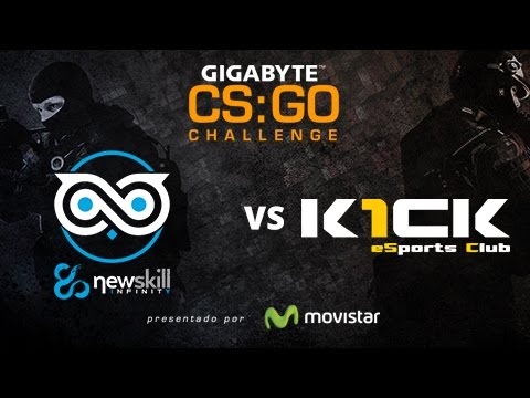 NewSkill Infinity vs K1ck eSports Club - Partido 1 - Gran Final - Día 3 - GIGABYTE CSGO Challenge