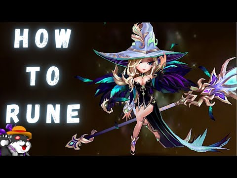 How To Rune Linda, The New 2A Light Mystic Witch | Summoners War