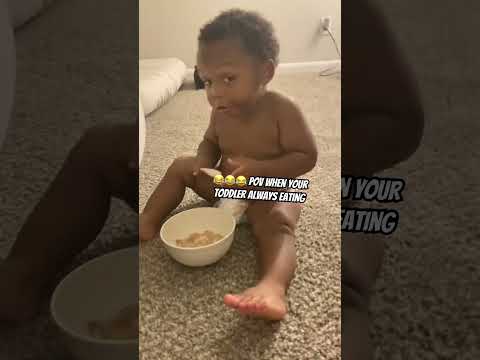 😂😂😂 got caught eating in my room!! #funny #toddlerfun #babyboy