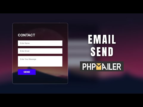 Easy Way To Send Email From Contact Form Using PHP [Hindi]