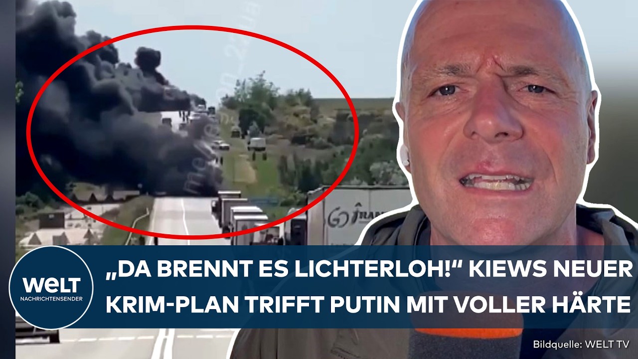 UKRAINE-KRIEG: "Höchst interessant!" Putins Truppen kommen nicht gegen Kiews neuen Krim-Plan an