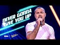 Edison - 'Never Gonna Give You Up' | The Knockouts | The Voice van Vlaanderen | VTM