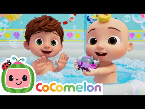 洗車浴時間跳舞！| 和 CoComelon 童謠一起動起來跳舞吧！ (Car Wash Bath Time Dance! | Let's Move and Dance with CoComelon Nursery Rhymes & Kids Songs)