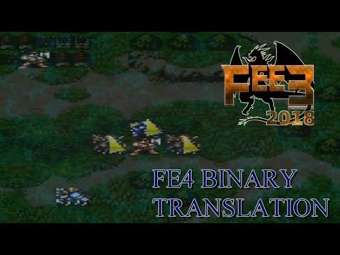 Fire Emblem E3 2018 - FE4 Binary Translation ~ commentary by MageKnight404