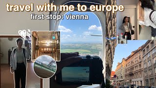 TRAVEL WITH ME TO EUROPE | first stop: vienna