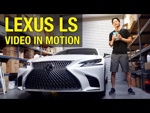 2018-2021 LEXUS  LS 500 Navigation and Video In Motion Installation and Demonstration