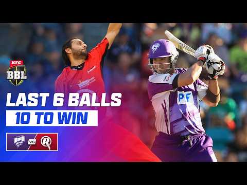 Shahid Afridi's Famous Final Over In Hobart | #BBL01
