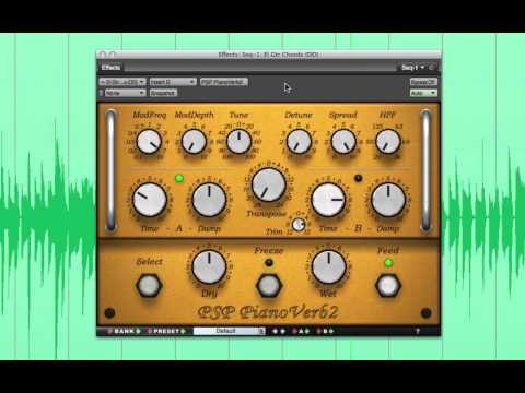 PSP PianoVerb2 a creative resonant reverb plug-in!