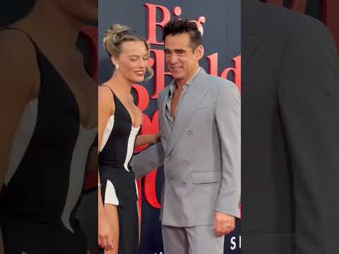 Margot Robbie and Colin Farrell reunite at the New York City premiere
