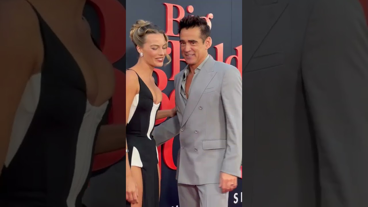 Margot Robbie and Colin Farrell reunite at the New York City premiere
